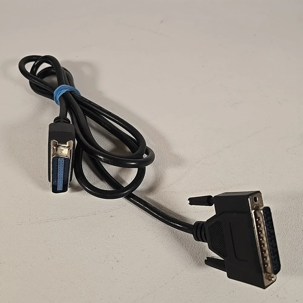 6FT 25-Pin Male to Female Parallel‎ Port Cable Cord Straight Molded